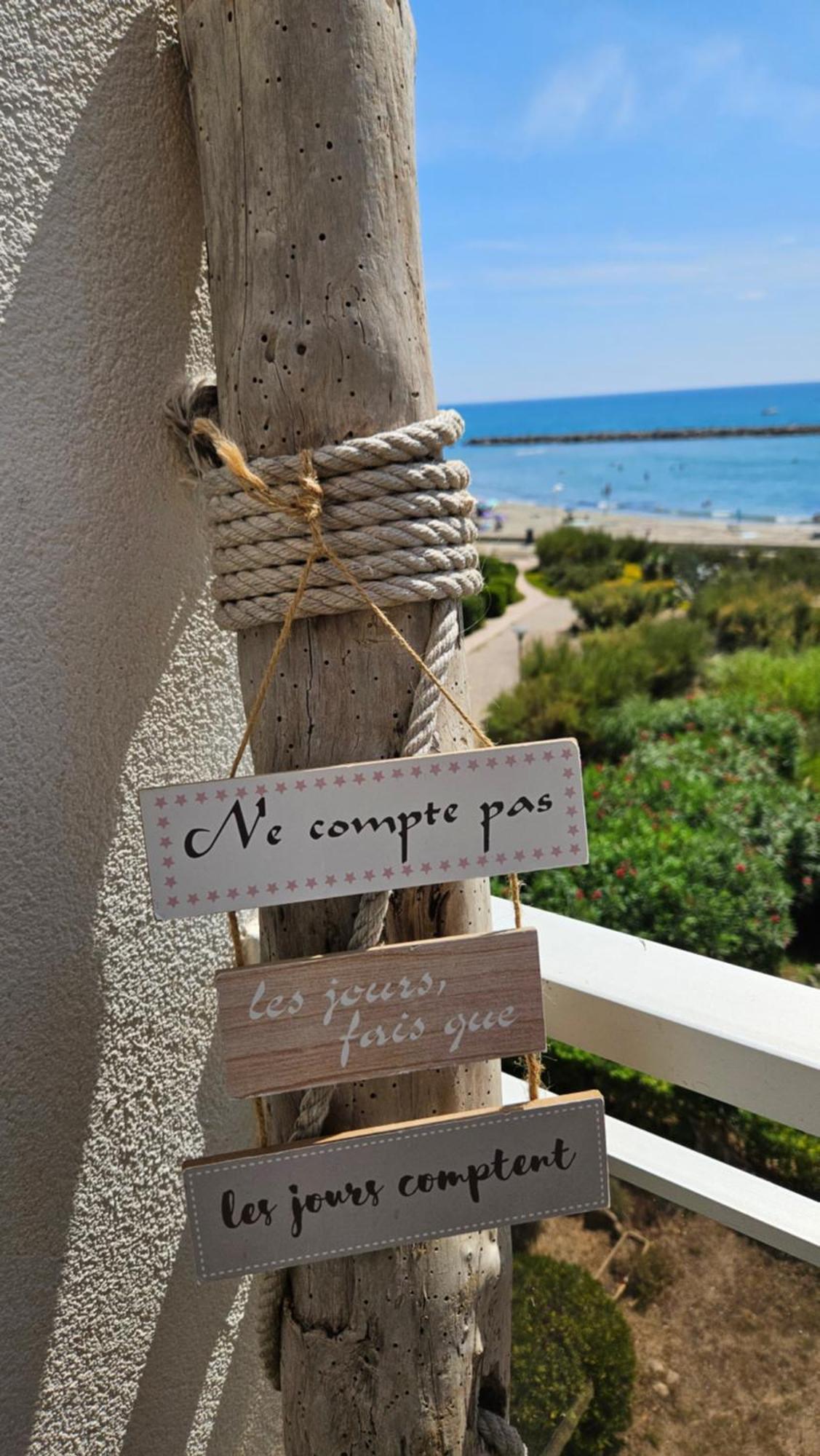 Studio Plein Sud Entre Mer Et Etang Palavas-les-Flots Exterior foto